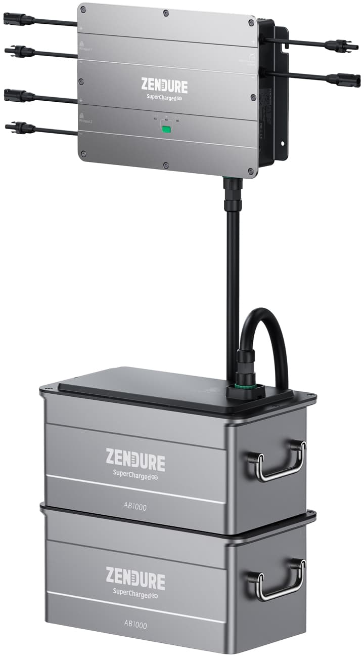 Set Zendure SolarFlow avec 2 x batterie 48V