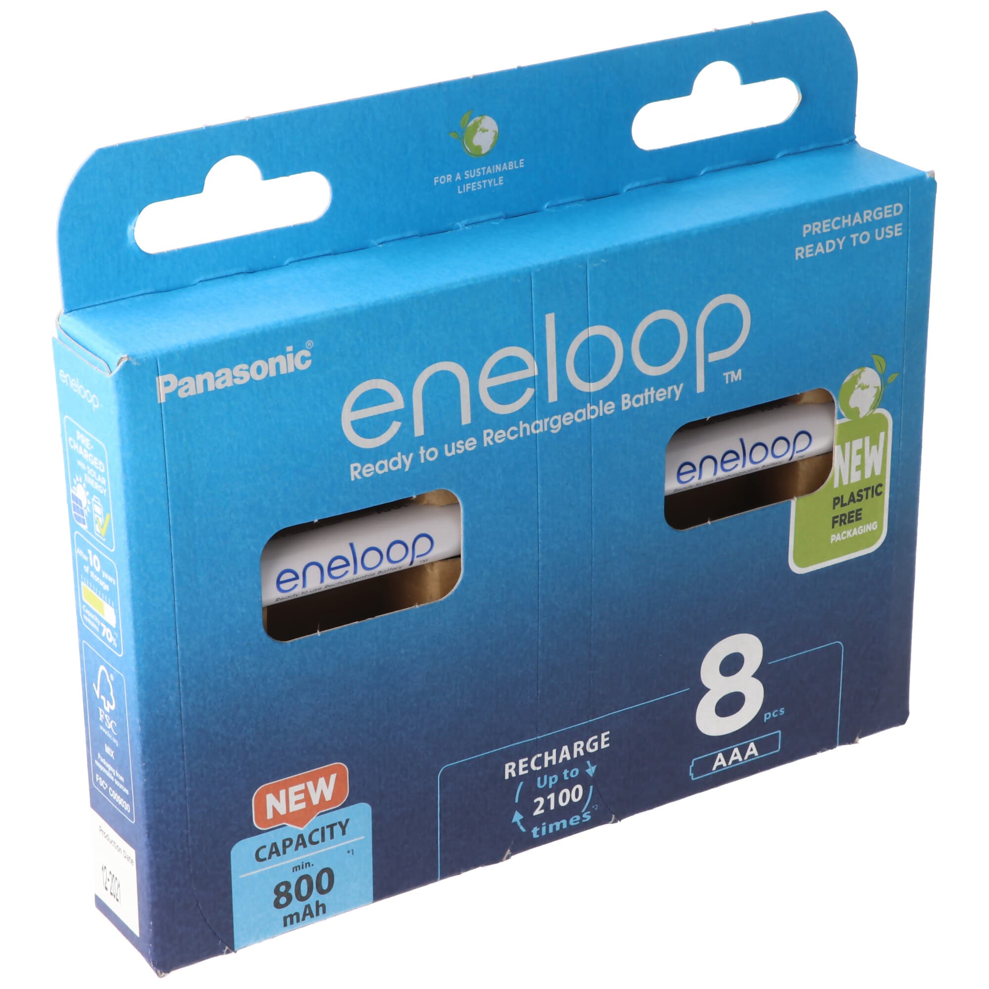 Sanyo eneloop batterie AAA HR-4UTGA 8x et 2x AccuSafe AAA, nouvelle de Panasonic, anciennement Sanyo