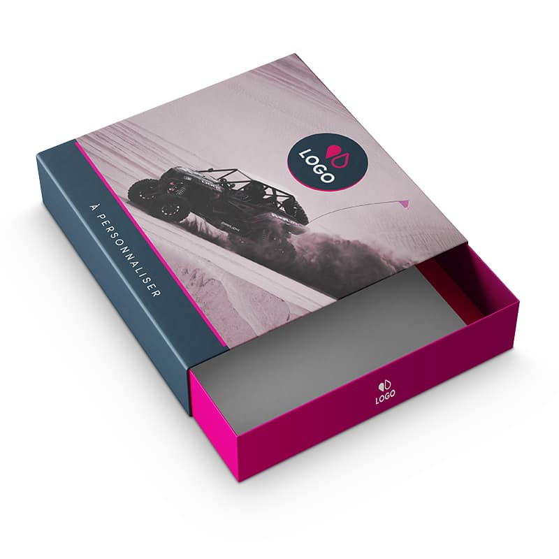 25.00000 Étuis En Carton Coulissants Avec Impression Personnalisée 4x6x3 cm - Easyflyer