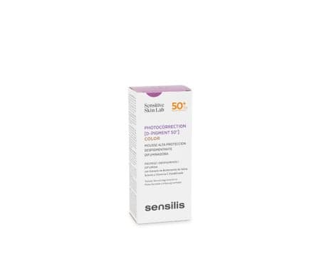 Sensilis Photocorrection [D-Pigment 50+] Mousse Dépigmentante Teintée SPF50+ 40ml