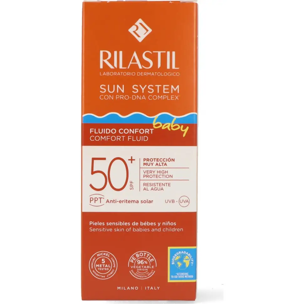 Rilastil Sun System Baby Comfort Fluide Solaire Facial SPF50+ 50ml