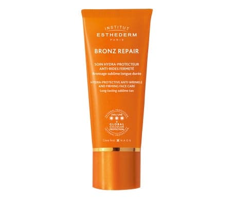 Institut Esthederm Bronz Repair Soin Protecteur Anti-Rides Fermeté Soleil Fort 50ml